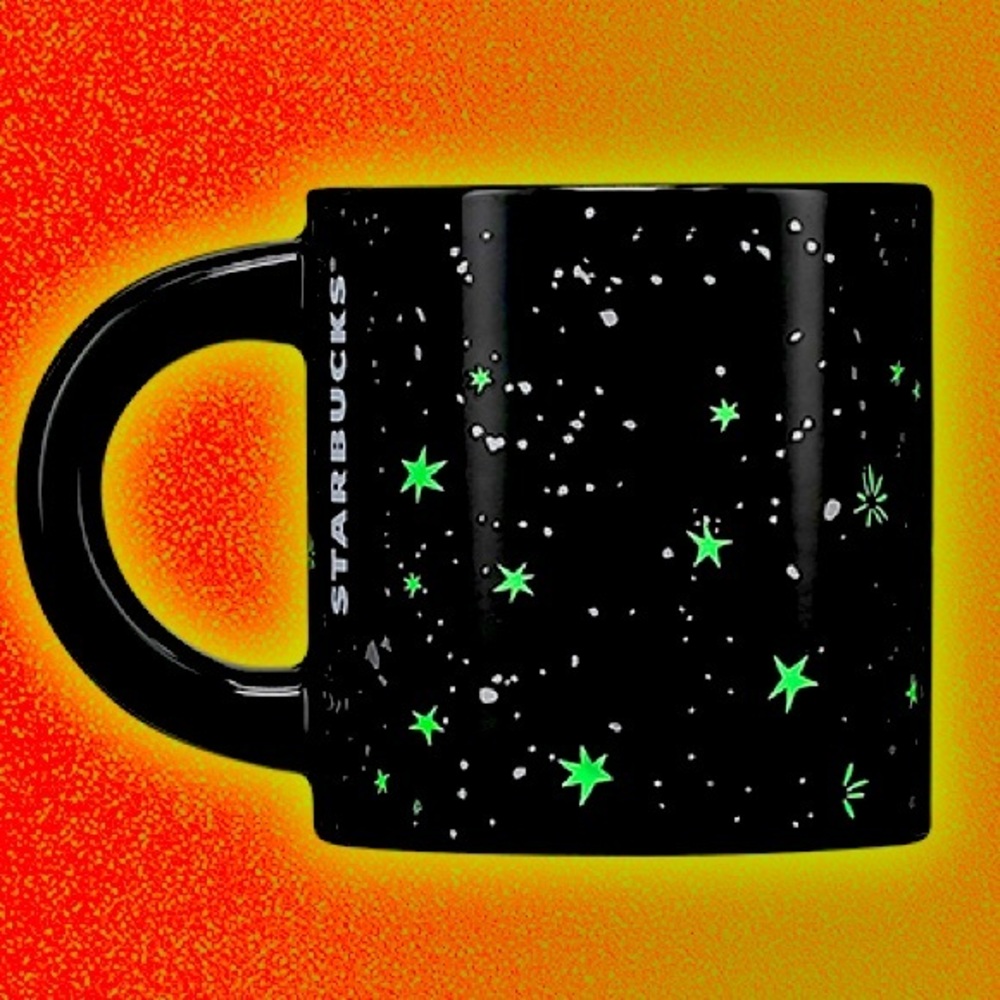 Starbucks Fall 2022 Halloween ‘Night Sky Glow in the Dark’ Ceramic Mug